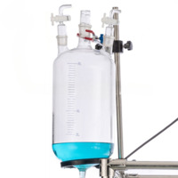 200L рубашечный стеклянный реактор LGR-200L Laboao