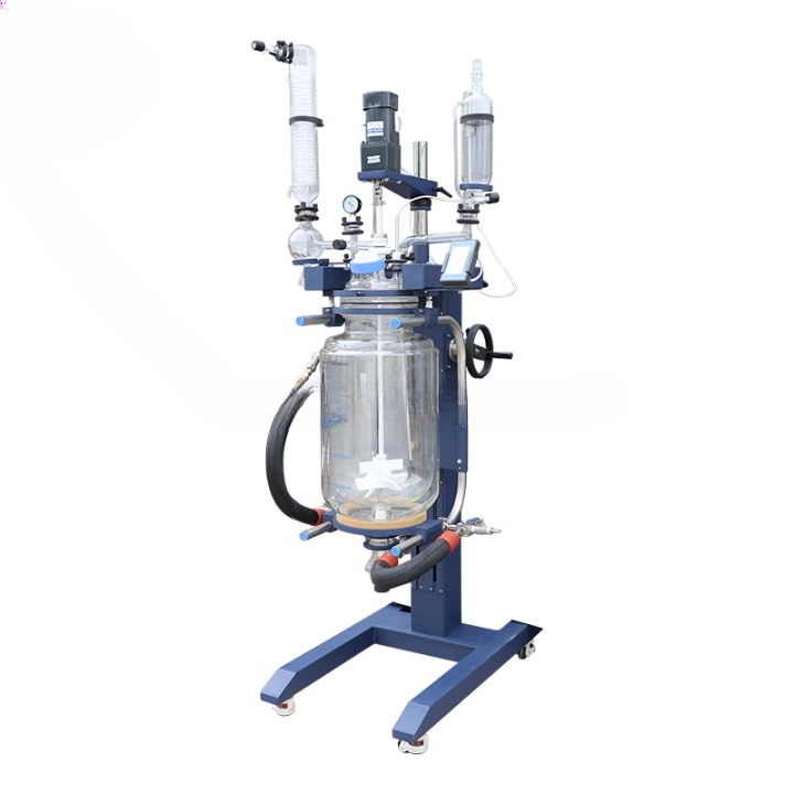 50L рубашечный стеклянный реактор с подъемом и вращением LGR-50S Laboao