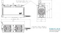 Мини-диафрагменный вакуумный насос KNF LABOPORT® N 838.3 KT.45.18 (22 л/мин, 15 мбар)