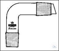 1 004 001 Witeg BENDS, 90 °, FLASK-CONE ST 14/23, CONDENSER-CONE ST 14/23 1 004 001