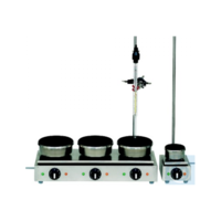 SGK 1 Gestigkeit Series hotplates 85 mm&Oslash;, each heating position can be individually and variably SGK 1