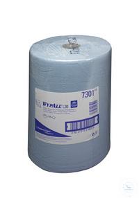 Kimberly-Clark WYPALL * L20 EXTRA + Wischtuecher - Grossrolle / Blau ��������: Airflex � Lagen: 2 ... 7301