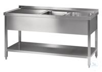 Bochem Sink table w. �����, ����� ������� �����, 18/10, ���� 1,5 '', 2 ����� 21806
