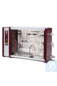 GFL Glass Water Still, without storage tank, capacity 2 l/h 2202