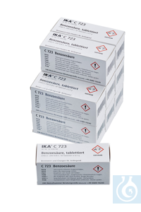 IKA C 723 БОЛЬШАЯ Бензойная кислота 450 штук (9 упаковок по 50 штук) ... 0003717400