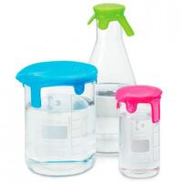 Duran / DWK Life Sciences DURAN® Силиконовая крышка, комплект S / M / L, розовый 291100011
