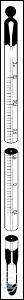 1 270 009 WITEG STIRRING ���������, ������� ���� -10 / + 420: 1 ��, OD.6 / 7 1 270 009