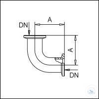 ��������� ������ Welch KF, ����������� �����, ��� DN 40 KF, A 65 �� 701445