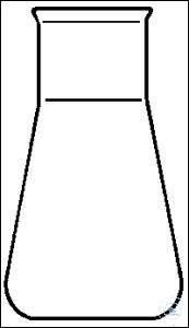 8 605 300 Witeg ERLENMEYER-FLASKS, ������� ���, ������������� �����-�������, � 8 605 300