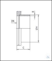 Welch ��������� ������ ISO-K � �������� �������, �� ����������� ����� ��� DN 63 ISO-K, A 76.1 ... 702160