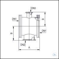��������� ������������� ������� Welch 180 � ISO-K / KF / KF, ����������� �����, ��� DN 63/40/16 ... 702311