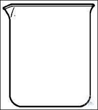 8 600 010 Witeg BEAKERS, ������ �����, ������������� �� �����-������� W.SPOUT, DIN 12332 8 600 010