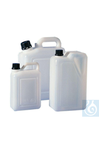 Lab-plastix Jerrycan 3 �����, HDPE, � � � � � = 95 � 160 � 260 ��, ��������� = 22 �� PL-3943