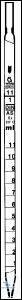 3 410 711 ������������������ ������� Witeg, DIN-AS, 11 ��, ����� ������ 1,0 TE 3 410 711