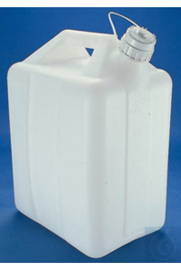 Nalgene Nalgene & trade; HDPE Jerricans с закрытием 53Bmm 20L Дело 4 2240-0050
