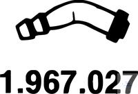 1 967 027 Witeg HOSE CONNECTION, BENT, GL 14, (PP) 1 967 027