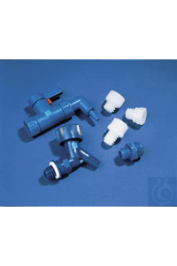 Переходник Kautex, LDPE синий, f. 5 - 60 л бутылок 2000083793