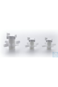 Bel-Art Products STOPCOCK, PVDF, 3 WAY, 8MM ID30888-0008 F30888-0008
