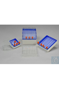 Bel-Art Products CRYO SAFE STORAGE, 81 �����, 5,0 VIAL18849-0002 F18849-0002