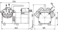 ������������� ��������� ����� KNF N 026.1.2 AT.18 (31 �/���, 100 ����) 