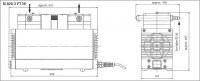 Диафрагменный хим. стойкий вакуумный насос KNF LABOPORT® N 820.3 FT.18 (20 л/мин, 8 мбар)