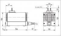 Мини-диафрагменный вакуумный насос KNF LABOPORT® N 86 KT.18 (5,5 л/мин, 160 мбар)