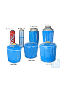 Газовый баллончик WLD-TEC CP250 250 г бутана с клапаном в упаковке = 6 шт. 6.000.192