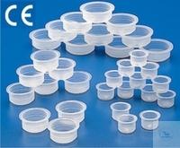 7272403 КОЛПАЧКИ Witeg ДЛЯ КОНУСНЫХ ЦЕНТРИФУГНЫХ ТРУБ 10 МЛ, 16 X 106, КОРПУС = 7 272 403