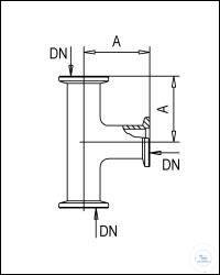 �������� Welch Vacuum KF, ����������� �����, ��� DN 40 KF, A 65 �� 701505