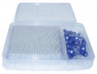 Certified CD� Vial (Center Draining) Kit, 9 mm thread with cap/septa, unassembled 29313-U