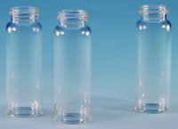 Vials, screw top, clear glass (vial only) 27184