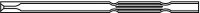 Inlet Liner, Split/Splitless Type, Single Taper FocusLiner� Design (wool packed) 2878405-U