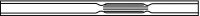 Inlet Liner, Split/Splitless Type, Straight FocusLiner� Design (wool packed) 2879801-U