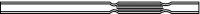 Inlet Liner, Split/Splitless Type, Straight FocusLiner� Design (wool packed) 2877605-U