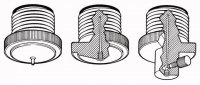 Bottom-drip adapter for large columns Z180211-1EA