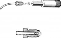 Tubing connector for large columns Z180319-12EA