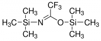 N,O-Bis(trimethylsilyl)trifluoroacetamide with trimethylchlorosilane 