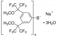 Sodium tetrakis[3,5-bis(1,1,1,3,3,3-hexafluoro-2-methoxy-2-propyl)phenyl]borate trihydrate 