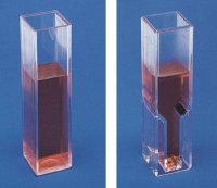 Spectrophotometer cuvettes, polystyrene