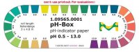 pH Box pH-indicator paper pH 0.5 - 13.0