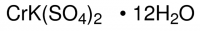 Chromium(III) potassium sulfate dodecahydrate