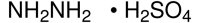 Hydrazine sulfate salt 