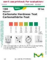 Carbonate Hardness Test 