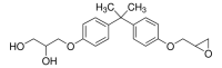 Bisphenol A (2,3-dihydroxypropyl) glycidyl ether 