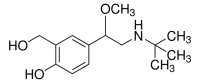 4-[2-(tert-Butylamino)-1-methoxyethyl]-2-(hydroxymethyl)phenol 