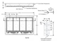 Grace Bio-Labs CultureWell™ coverglass inserts, with 4 chambered coverglasses GBL103420-10EA