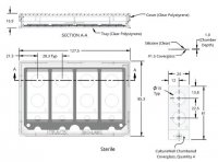 Grace Bio-Labs CultureWell™ coverglass inserts, with 4 chambered coverglasses GBL103410-10EA