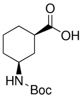 cis-3-(Boc-amino)cyclohexanecarboxylic acid 80393-500MG-F