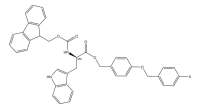 Fmoc-D-Trp-Wang resin 