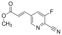 (E)-Methyl 3-(6-cyano-5-fluoropyridin-3-yl)acrylate ADE000149-1G